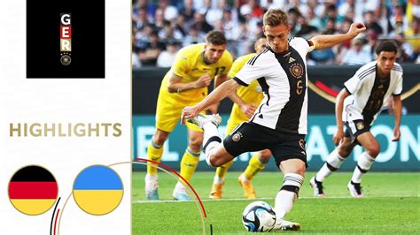 ukraine deutschland fußball highlights